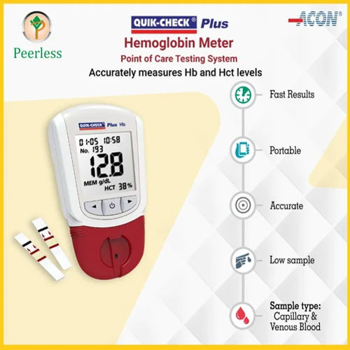 HB Hemoglobin Meter PEERLESS