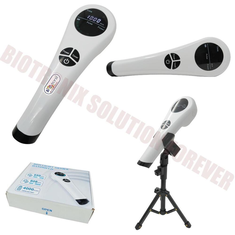 Handheld Laser Physiotherapy Equipment with Adjustable Timer and Cooling System