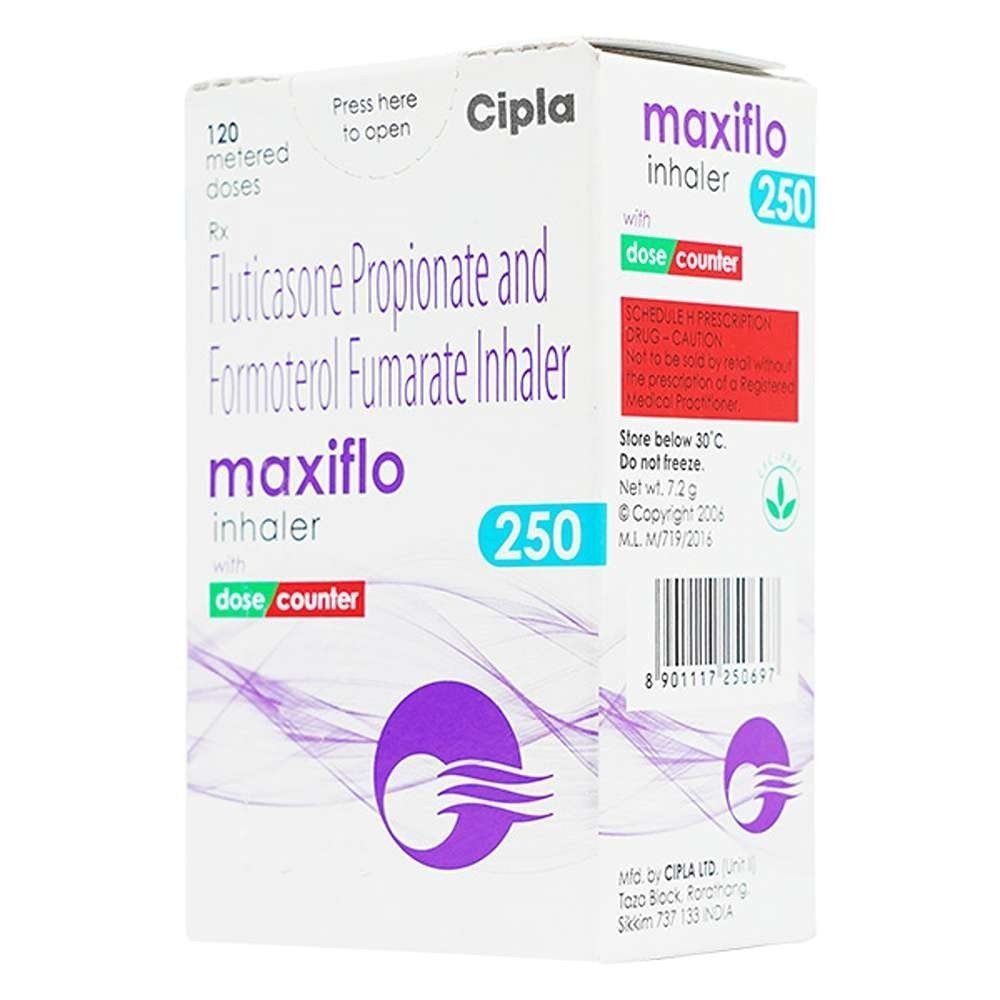 Maxiflo 250 Formoterol + Fluticasone Propionate Inhaler