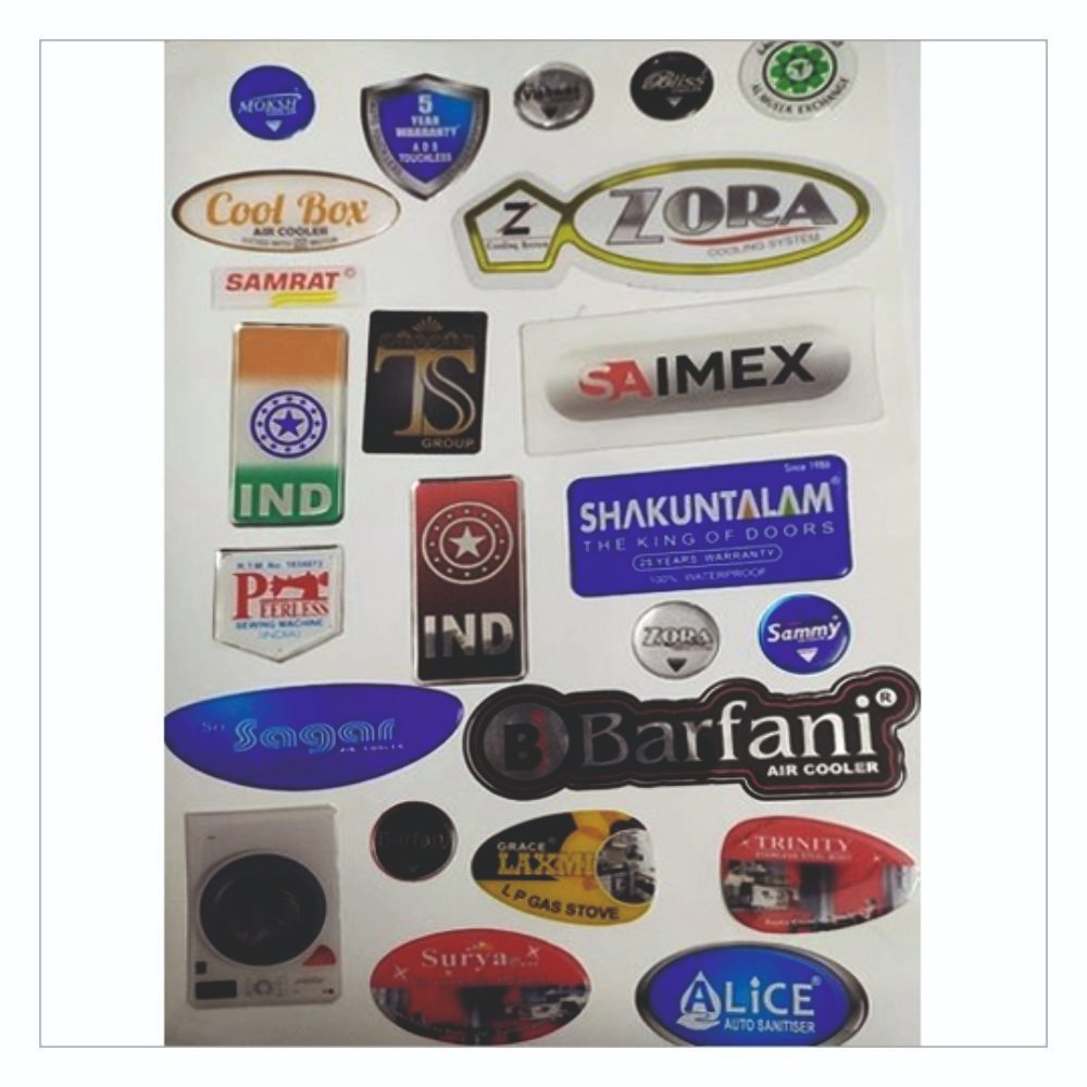 Cooler sticker printing