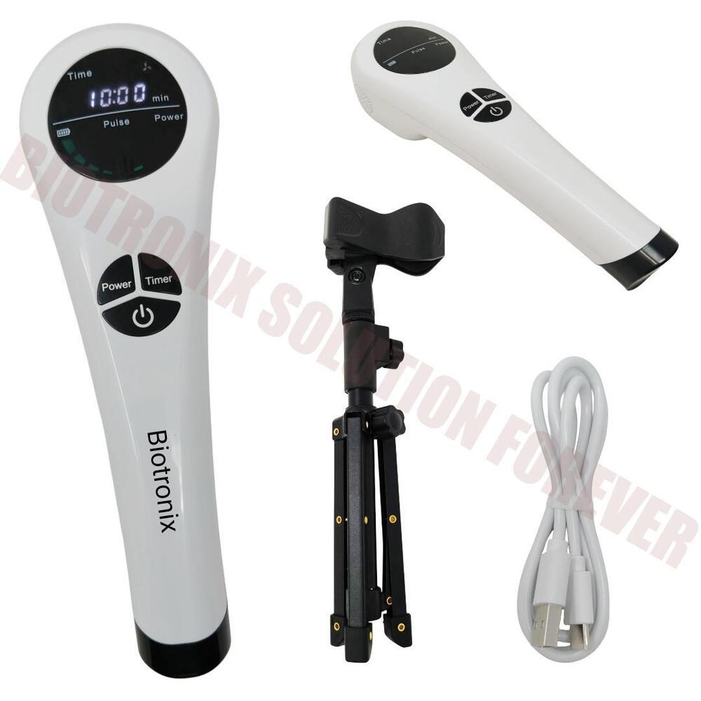 Dual Light Laser Therapy Device with Safety Goggles & Adjustable Stand
