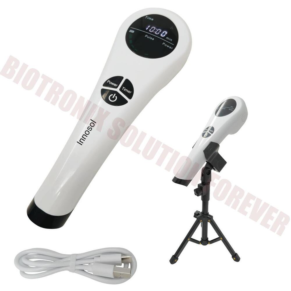 Dual Light Laser Therapy Device with Safety Goggles & Adjustable Stand