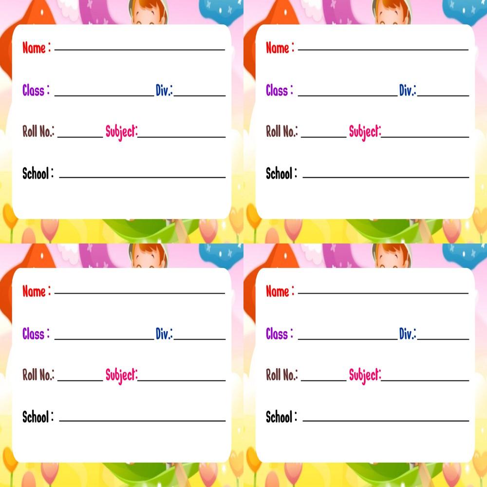 Name Sticker Printing