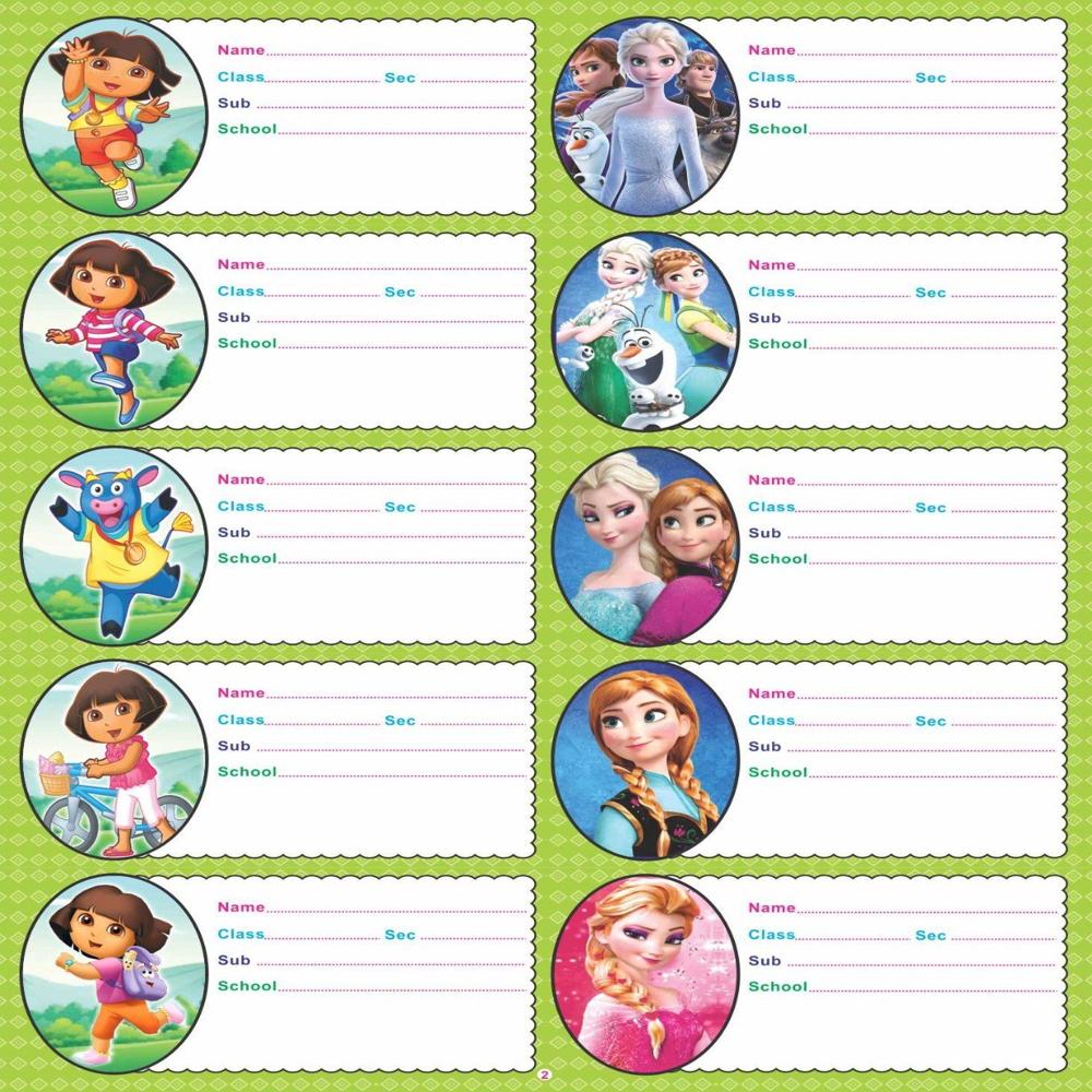 Name Sticker Printing