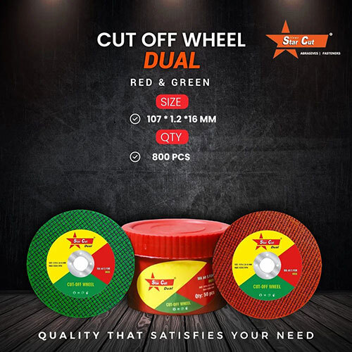 4 inch cutting wheel double trouble