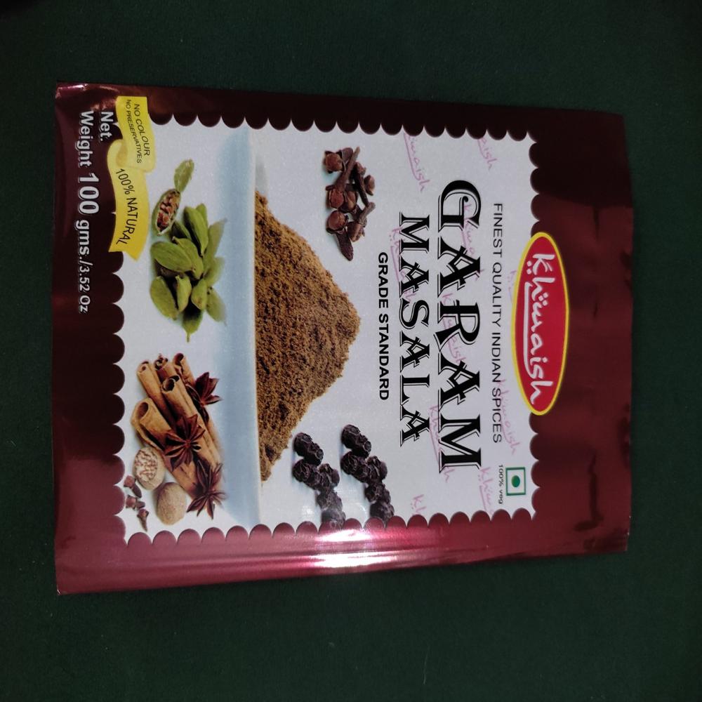 Garam Masala Sticker Printing