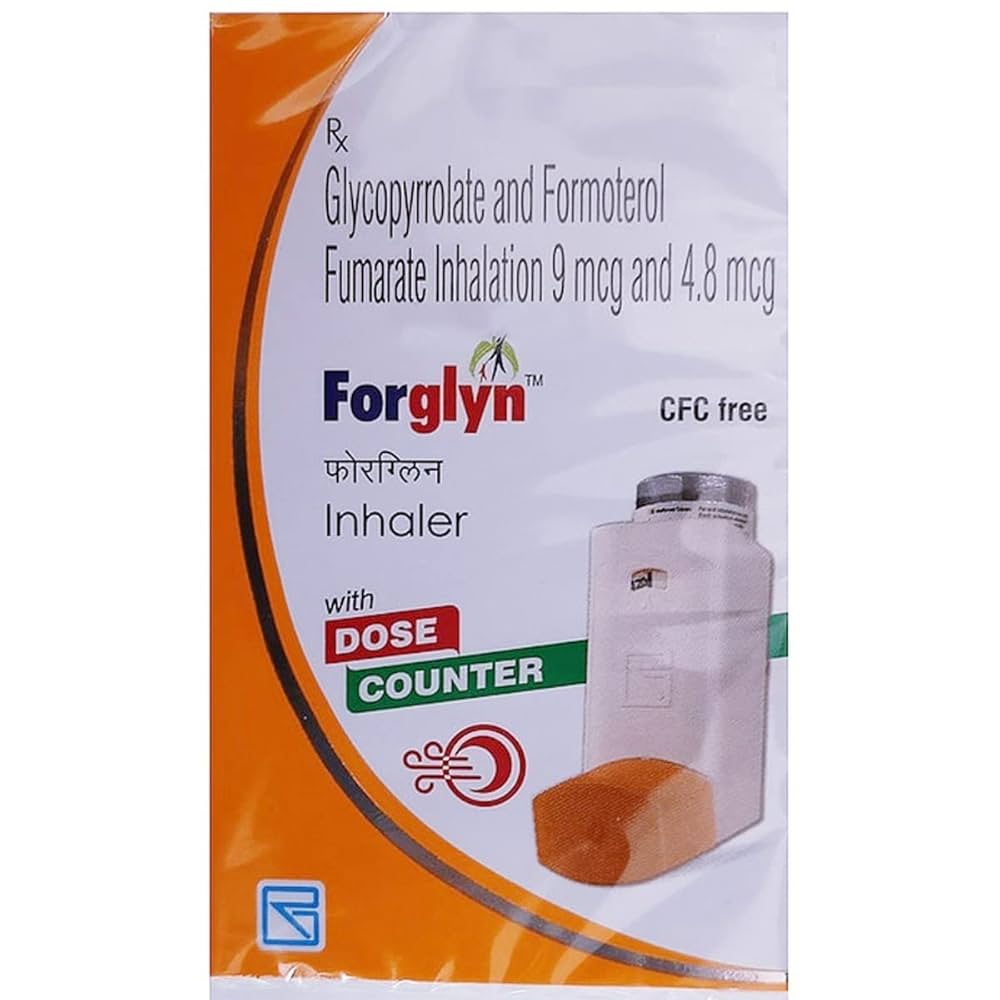 Forglyn Formoterol + Glycopyrrolate CFC Free Inhaler