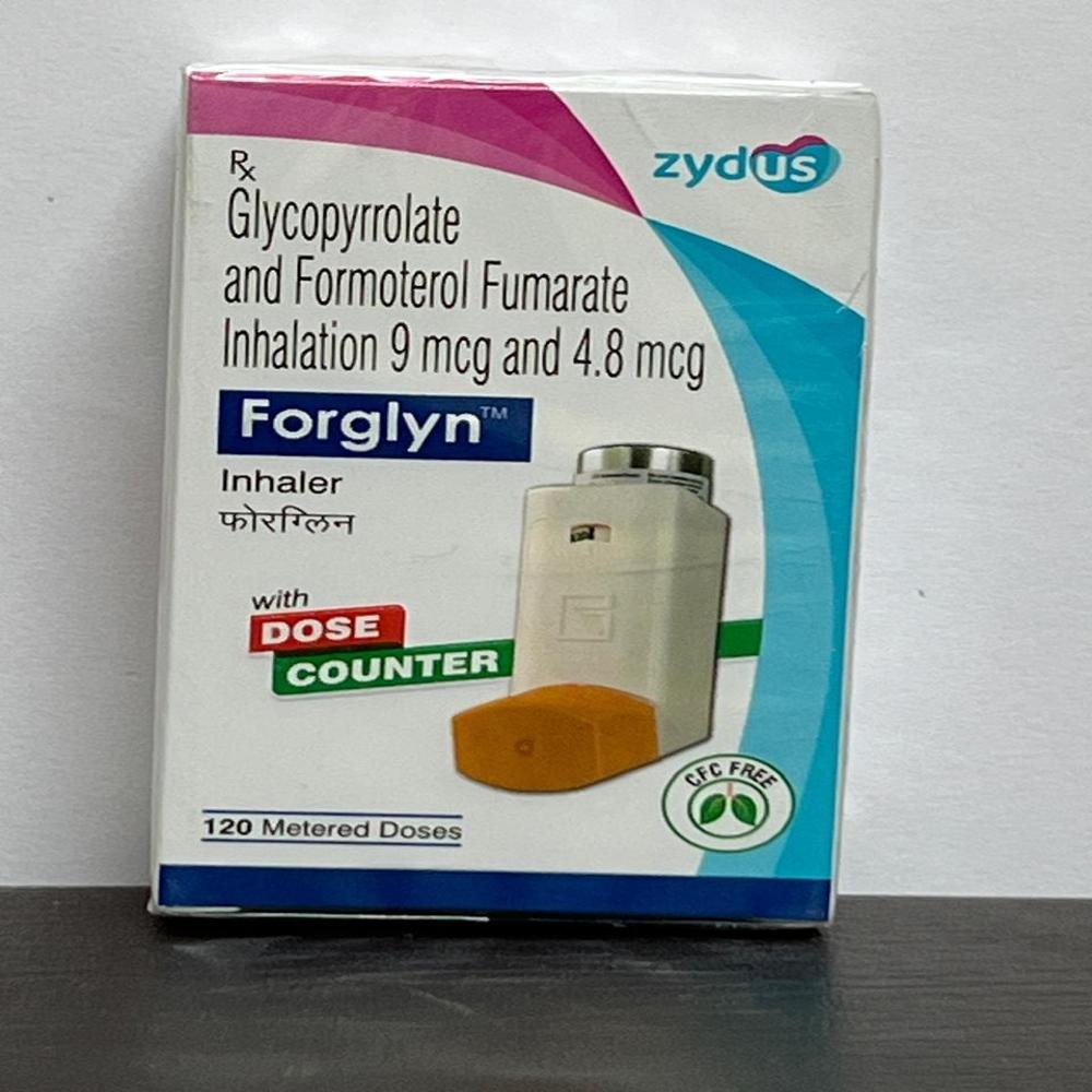 Forglyn Formoterol + Glycopyrrolate CFC Free Inhaler