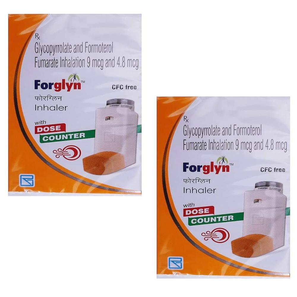 Forglyn Formoterol + Glycopyrrolate CFC Free Inhaler