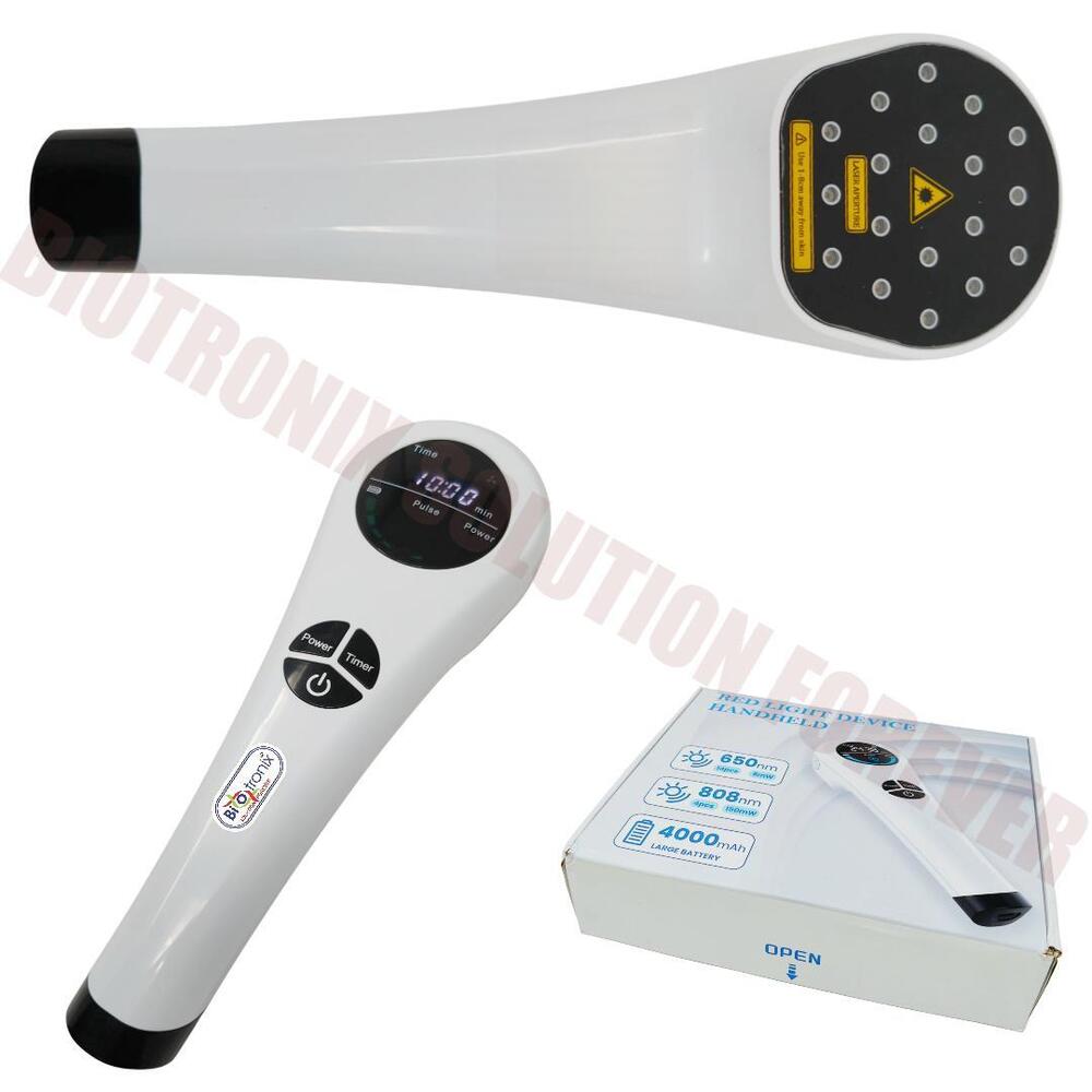 Red+Infrared Light Therapy Device 650nm & 808nm with Adjustable Timer
