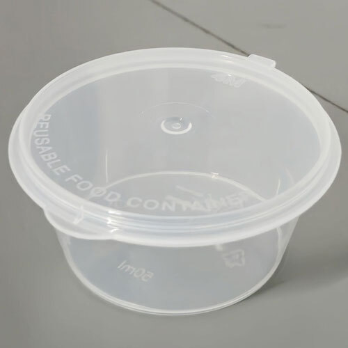 50 ml Disposable Plastic Food Container