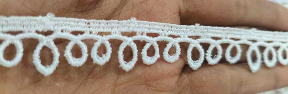 White Polyester Gpo Lace