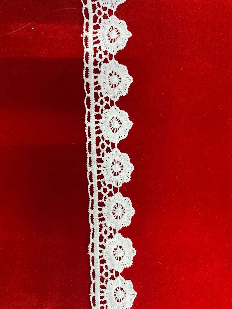 White Polyester Gpo Lace