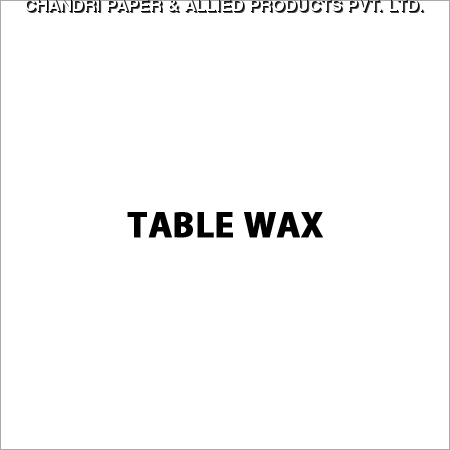 टेबल वैक्स