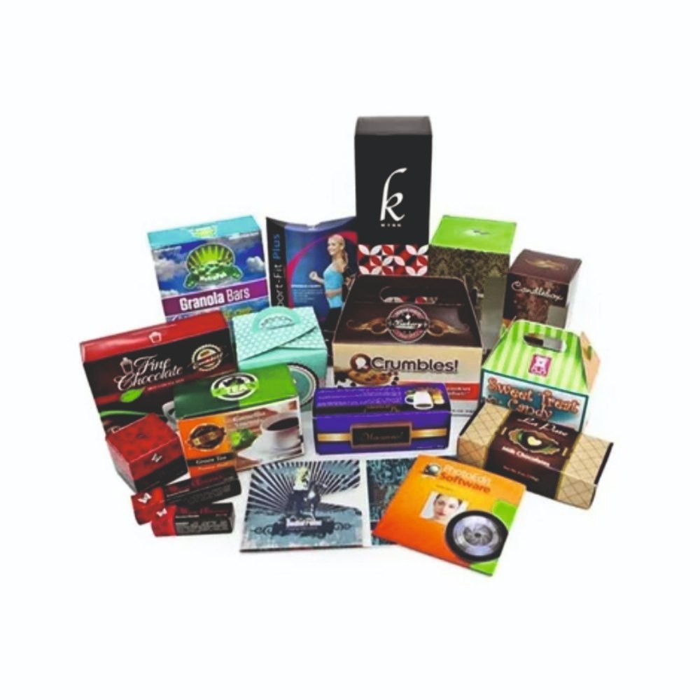 Paper Multicolor Metallic Box Printing Services