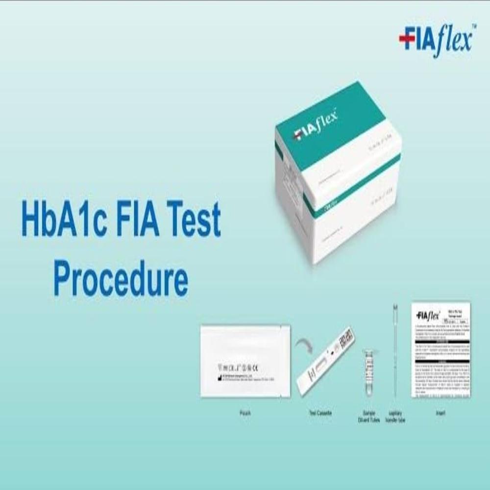 FIAflex HbA1c FIA 25 Test