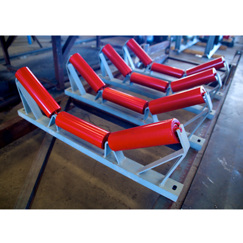 Conveyor Roller System - Color: Red