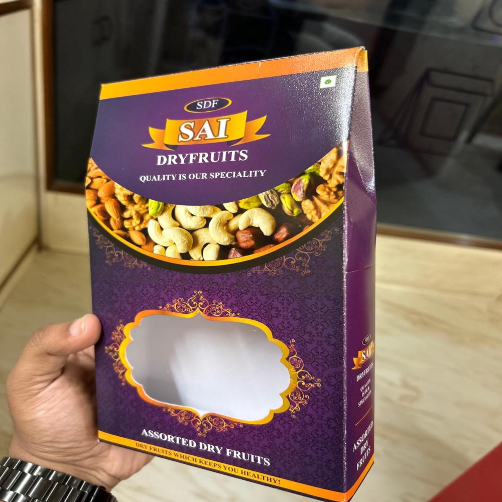 Paper Dry Fruit Packaging Box Printing Services