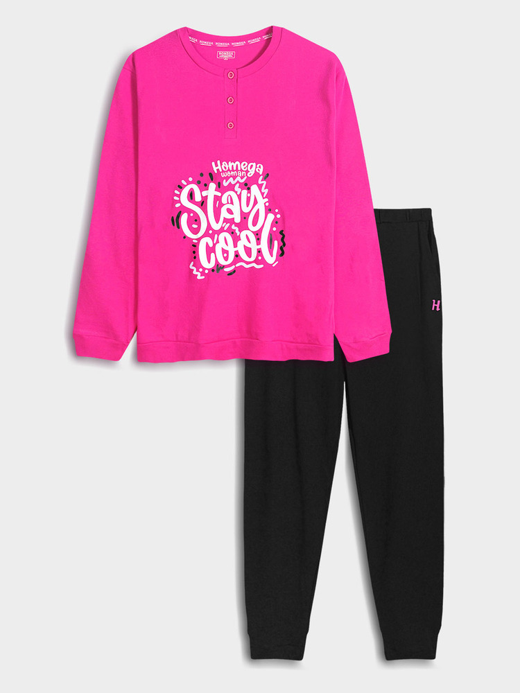 Ladies Interlock Winter Pyjama Sets