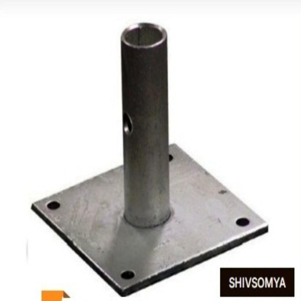 Portable Base Plate - Color: Silver