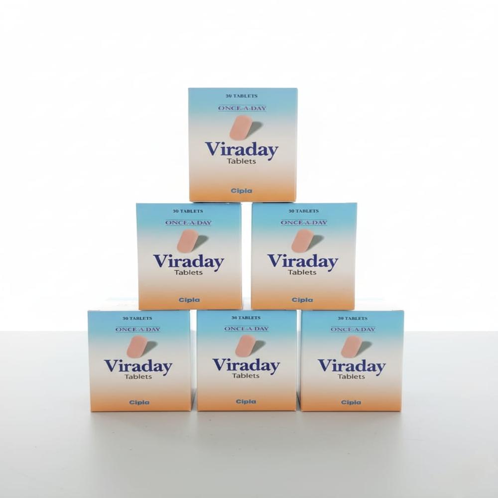Viraday Tablets - Dosage Form: Once-a-day