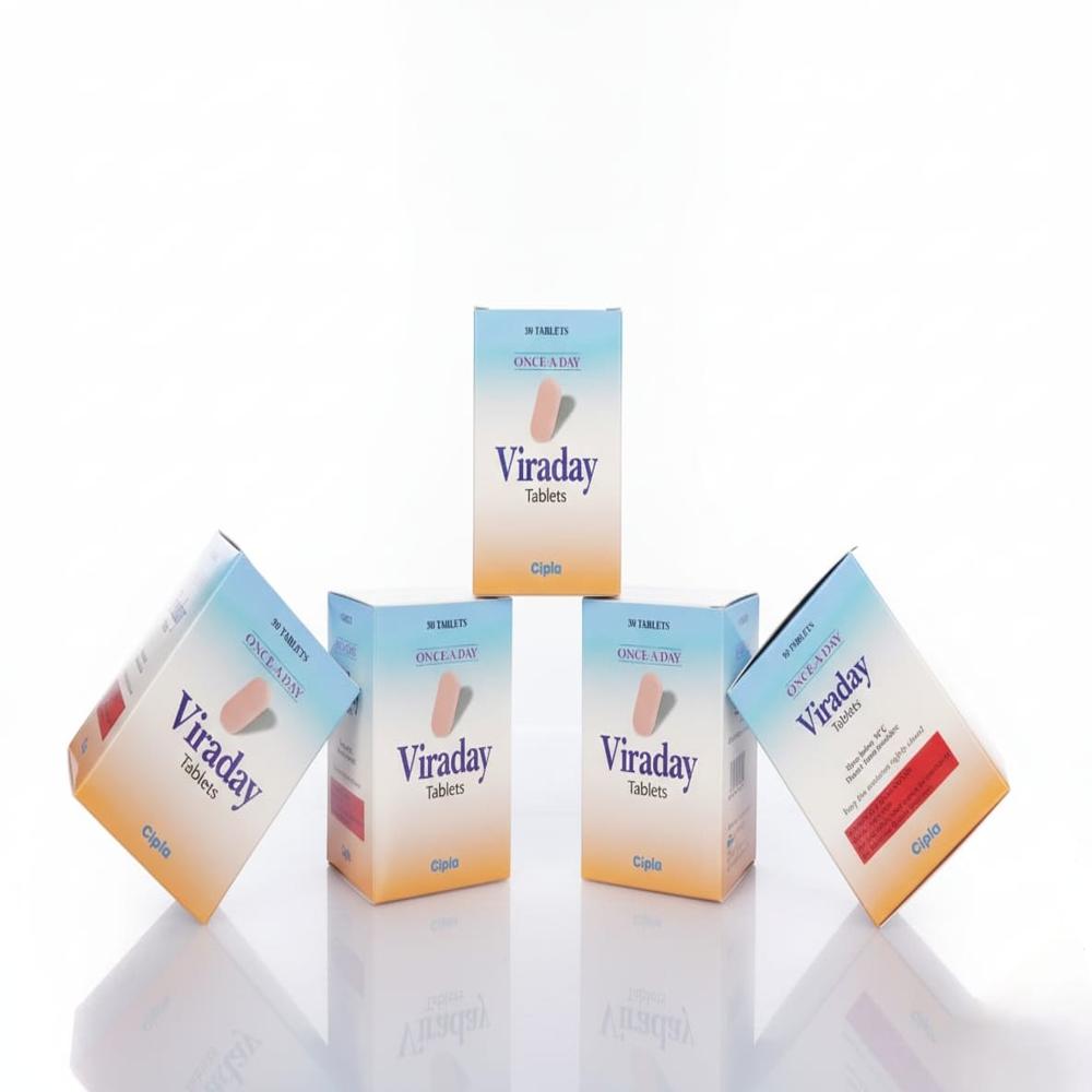 Viraday Tablets - Dosage Form: Once-a-day