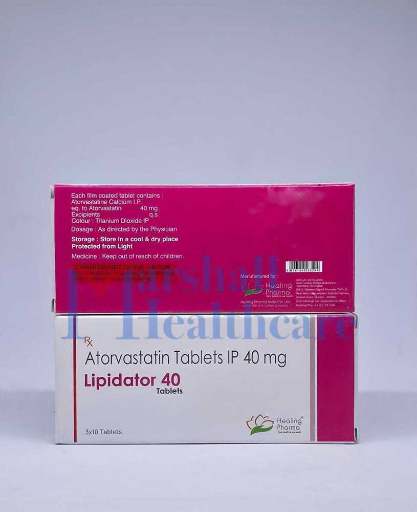 ATORVASTATIN CALCIUM TABLETS IP 40MG