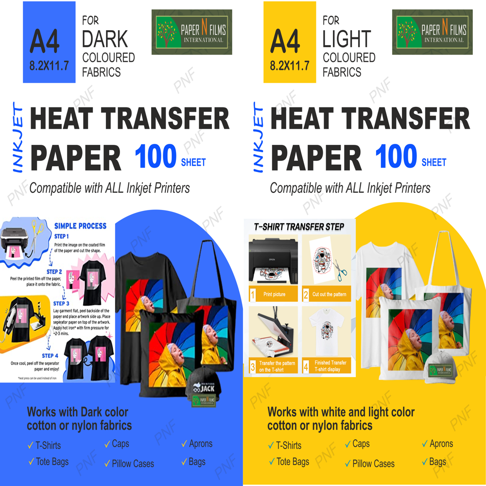 Dark Cotton Sublimation Printing Paper