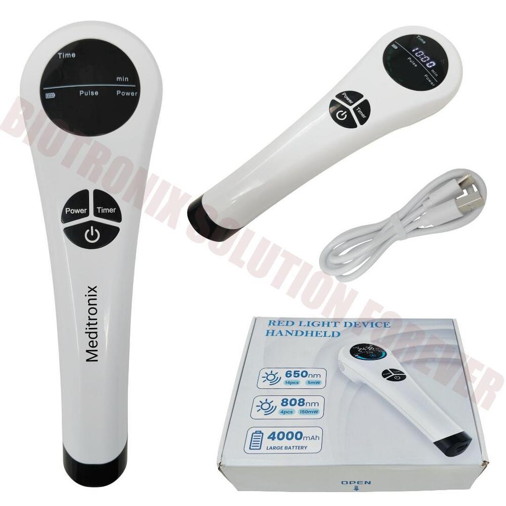 Digital Laser Therapy Machine with Protective Goggles & Adjustable Stand