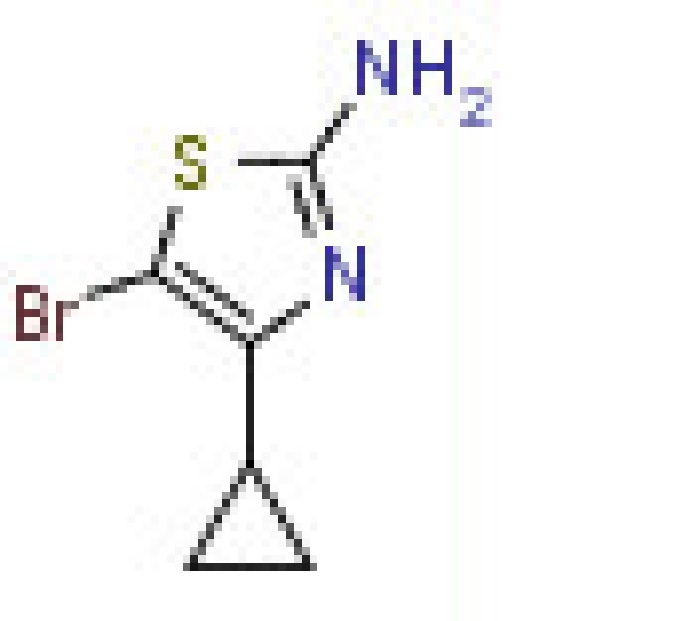 2-Amino- 5-bromo-4-cyclopropylthiazole