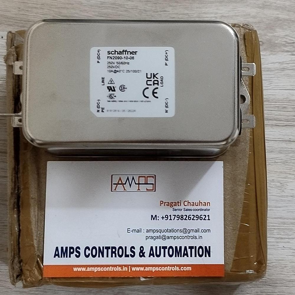 Schaffner Fn2090-10-06 Emi Filters - Filter Type: Single Phase