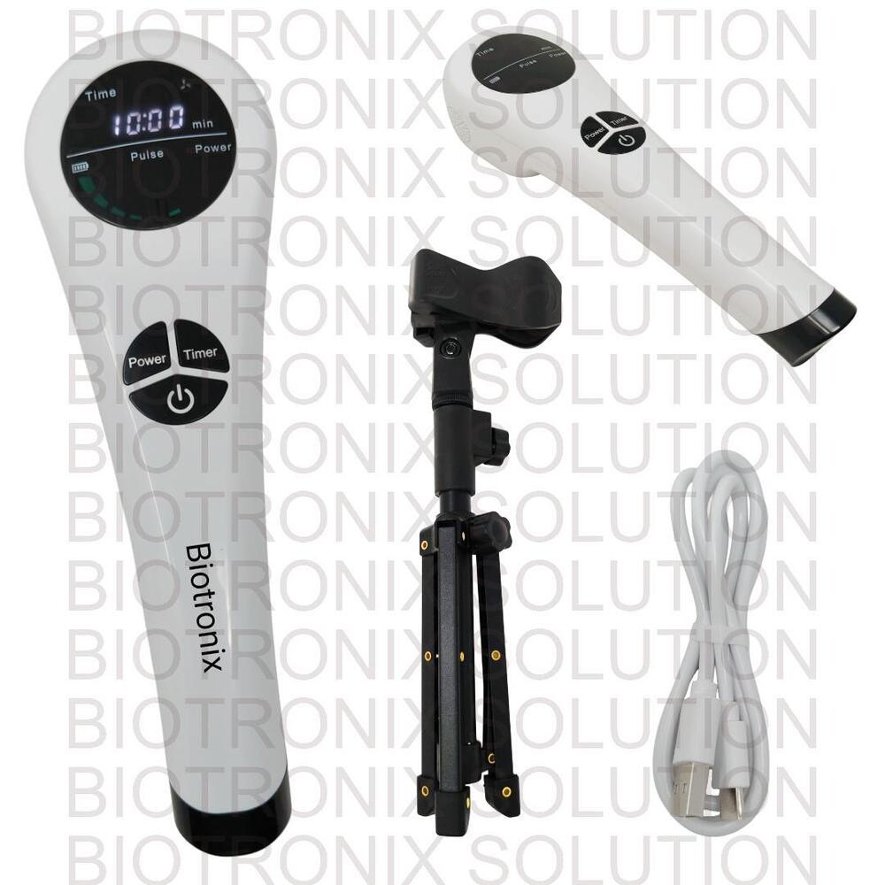 Home & Clinic Use Laser Therapy Device with Long-Lasting Battery & Cooling Fan