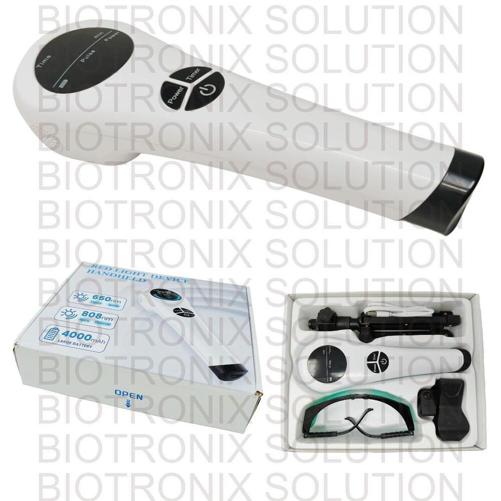 Home & Clinic Use Laser Therapy Device with Long-Lasting Battery & Cooling Fan