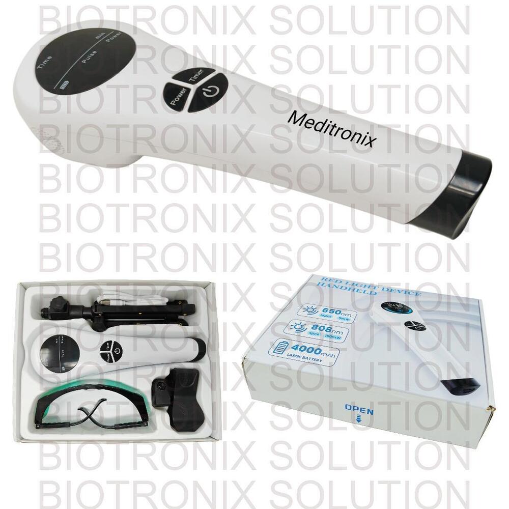 Home & Clinic Use Laser Therapy Device with Long-Lasting Battery & Cooling Fan