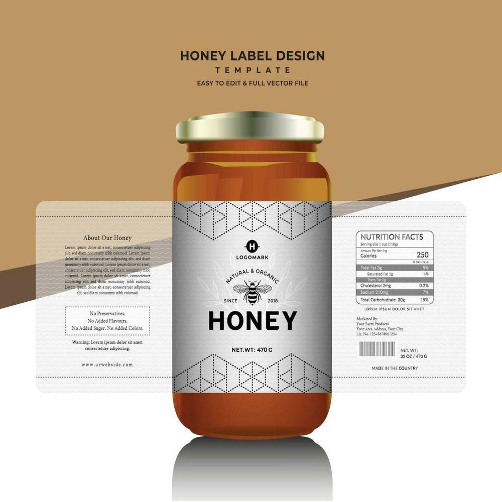 Bottle Label Sticker