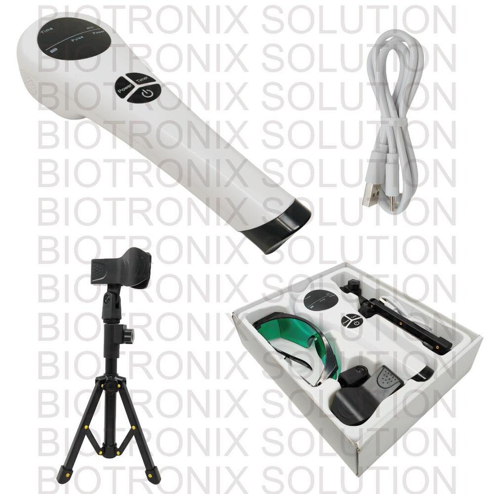 Compact Laser Therapy Machine with USB Type-C, Digital Display & Timer