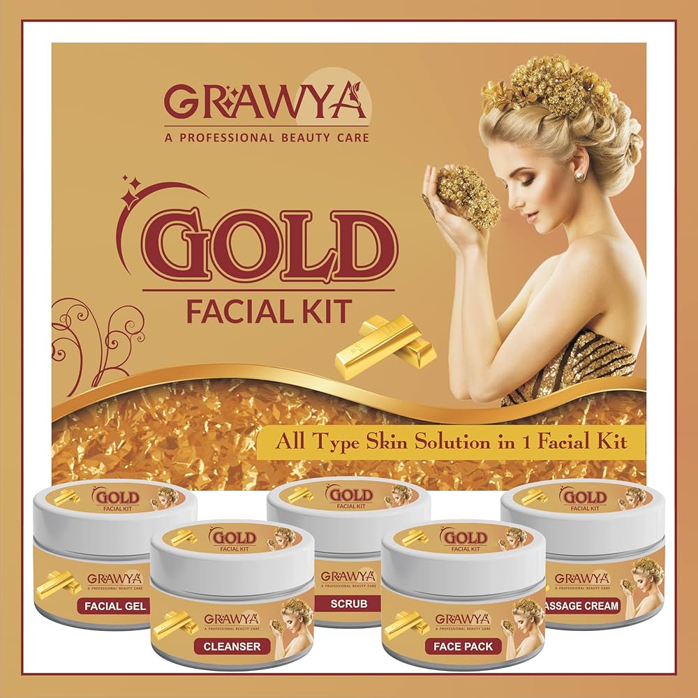 Printed Facial Kit Packaging Box