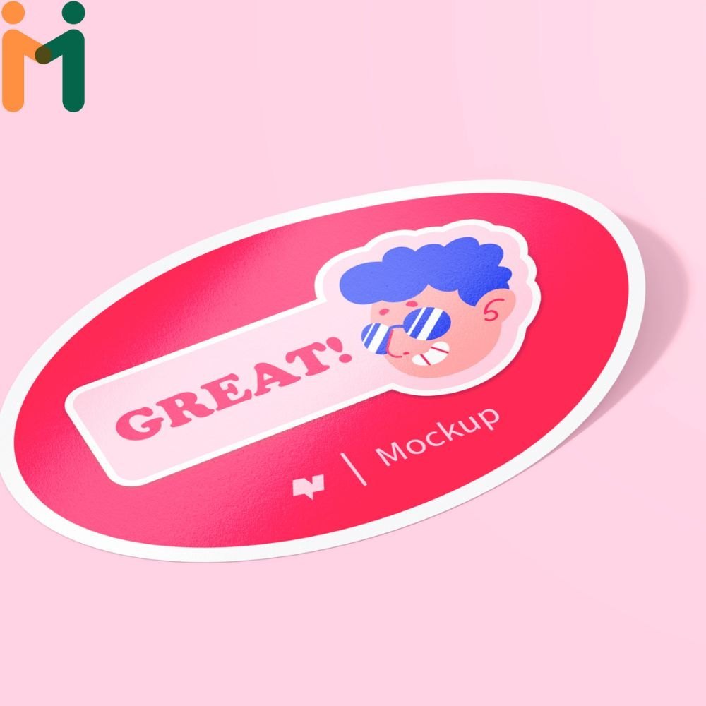 Oval Stickers Printing