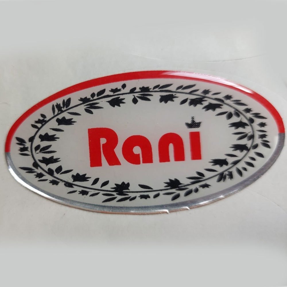 Oval Stickers Printing