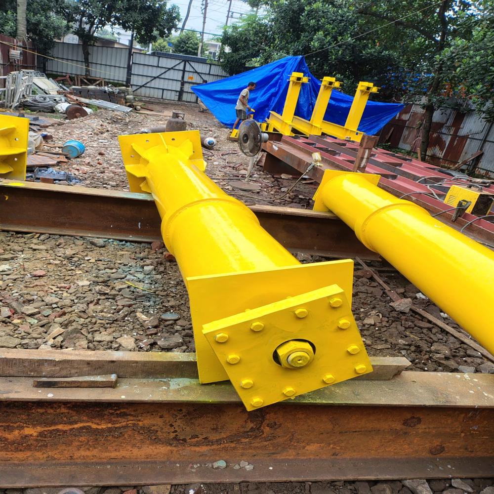 Free Standing Jib Crane - 2 Ton Capacity, New Condition - High-pressure Rated, Industrial Applications, High-quality Build, Warranty Included