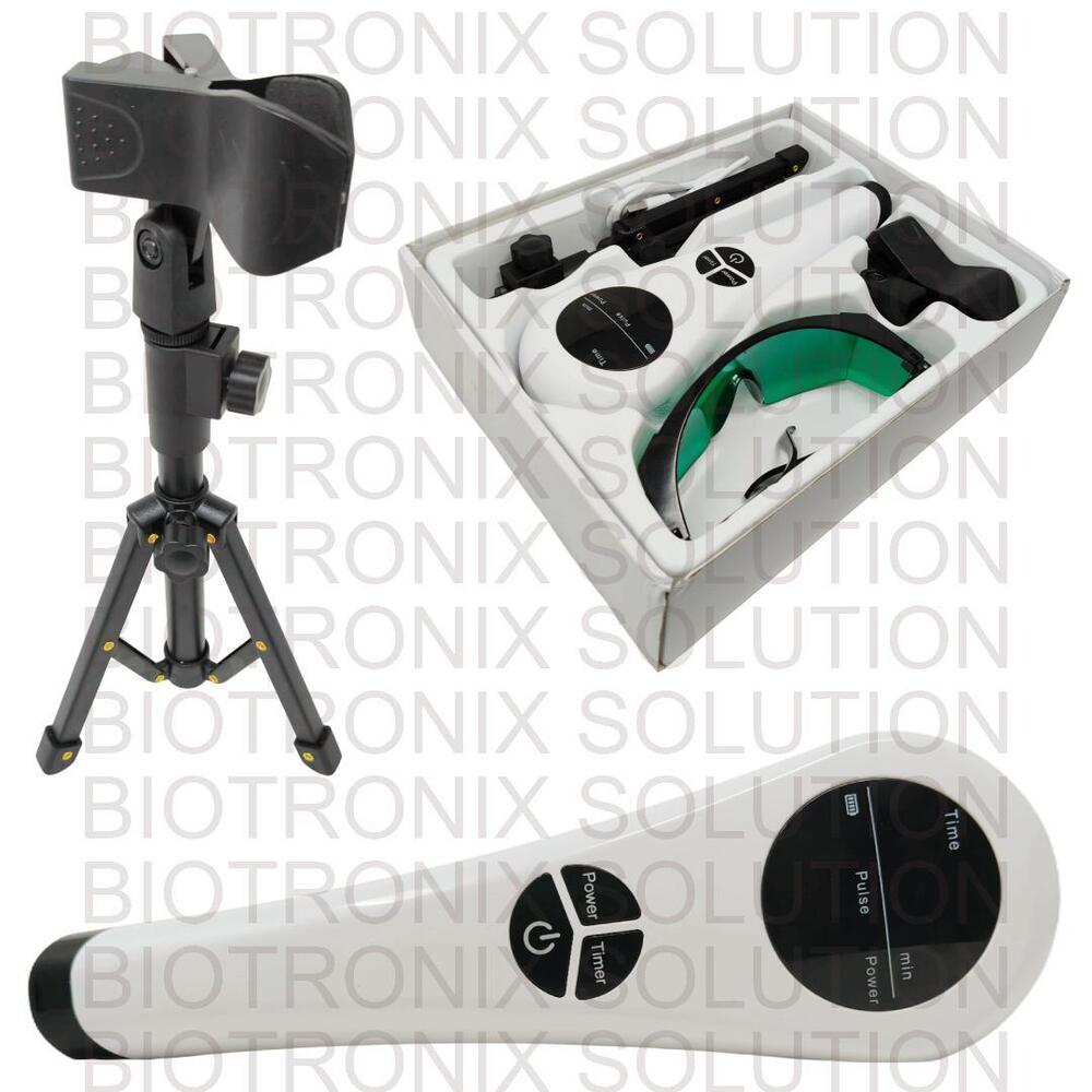 Rechargeable Dual Wavelength Laser Therapy Device 650nm + 808nm with Cooling Fan