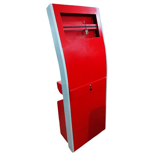 Interactive Kiosk 18.5 Inch With Powder Coating - Color: Red