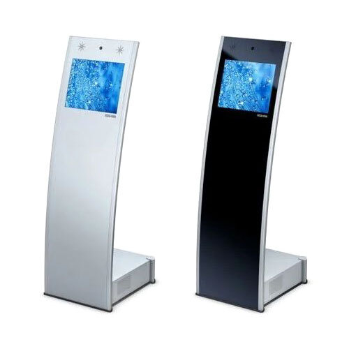 Commercial Touch Screen Kiosk - Color: Black