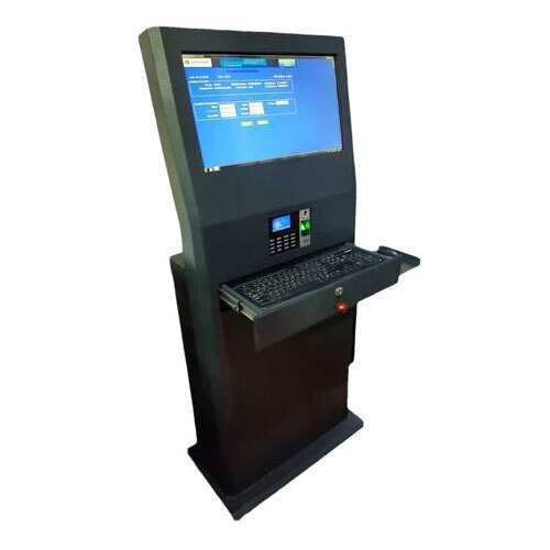 Rbt Advertising Display Information Kiosk - Color: Black