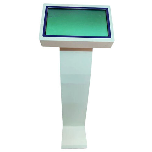 Touch Screen Kiosk System - Color: White