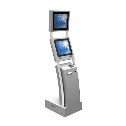 Self Service Touch Screen Kiosk - Color: Grey