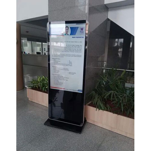 Interactive Wayfinding Kiosk - Color: Black