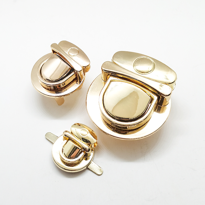 Quality Women Buckle Twist Lock Hardware for  Handbag 