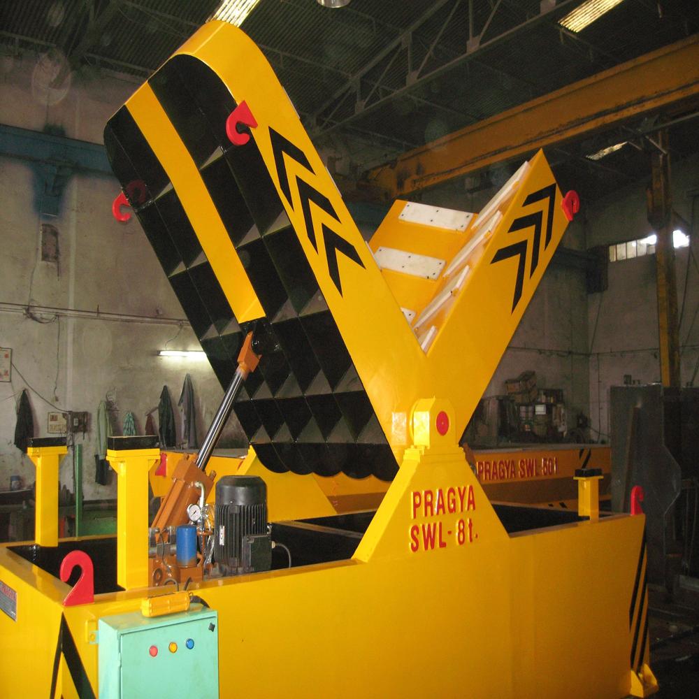 Industrial Hydraulic Coil Tilter