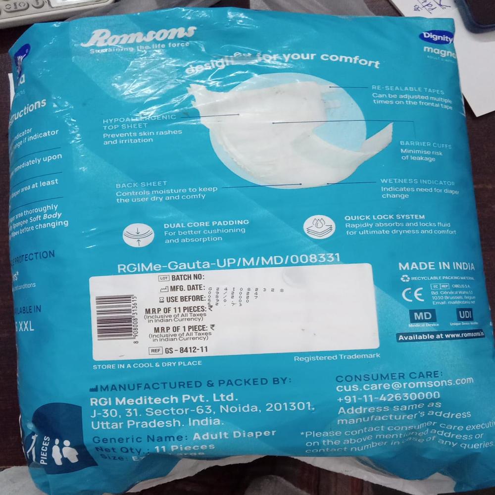 ADULT DIAPER DIGNITY